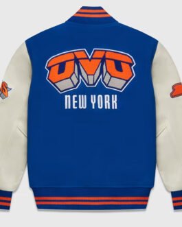 OVO New York Knicks Varsity Jacket