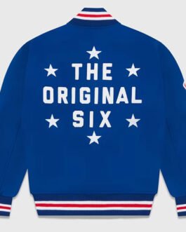 OVO New York Rangers Varsity Jacket