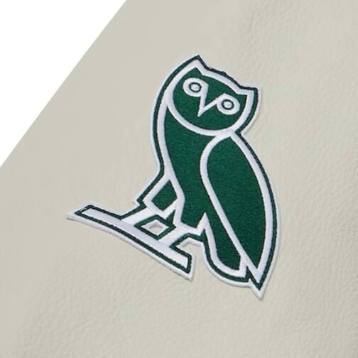 OVO NY Jets Green Varsity Jacket - Image 5