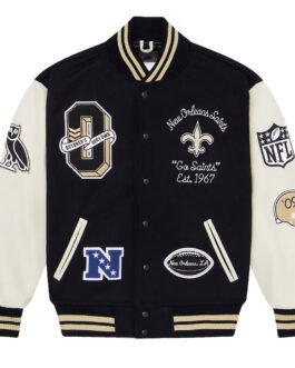 OVO New Orleans Saints Varsity Jacket