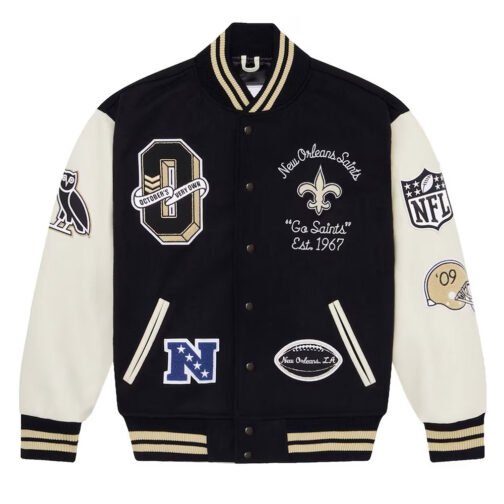 OVO New Orleans Saints Varsity Jacket