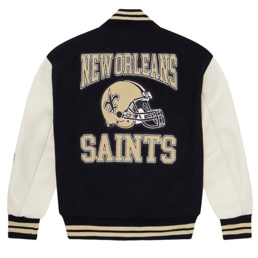 OVO New Orleans Saints Varsity Jacket - Image 2