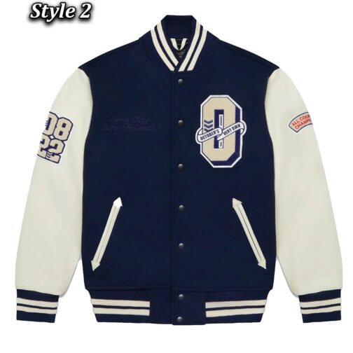 OVO Same City Same Friends Varsity Jacket - Image 2