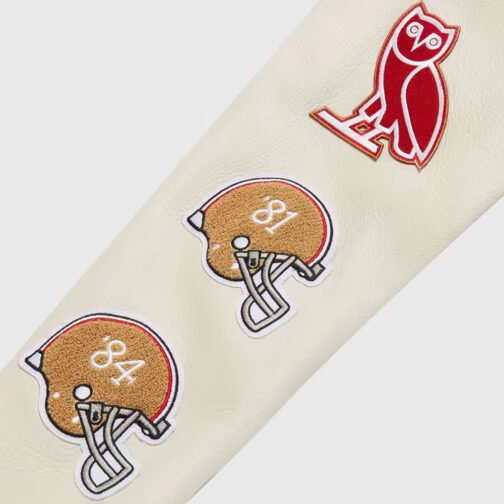 OVO San Francisco 49ers Varsity Jacket - Image 5