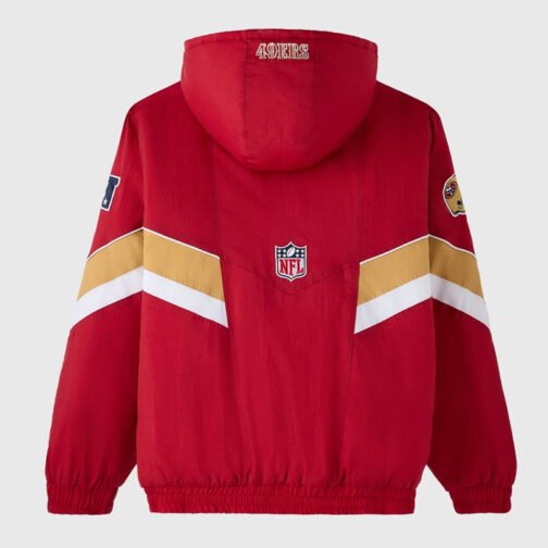 San Francisco 49ers OVO Sideline Puffer Jacket - Image 2