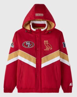 San Francisco 49ers OVO Sideline Puffer Jacket
