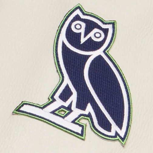 OVO Seattle Seahawks Varsity Jacket - Image 7