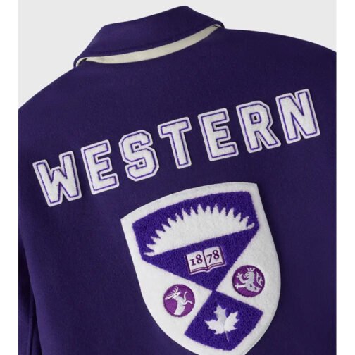 OVO Western Mustangs Varsity Jacket - Image 7