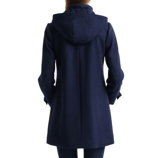 Paisley Wool Maternity Duffle Coat - Image 8