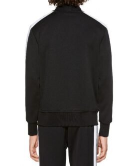Palm Angels Black Track Stripe Jacket
