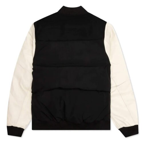 Paper Planes Varsity Wool and Leather Jacket - Image 3