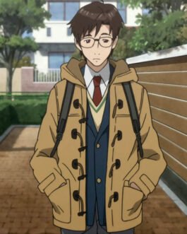 Parasyte Shinichi Izumi Brown Duffel Coat
