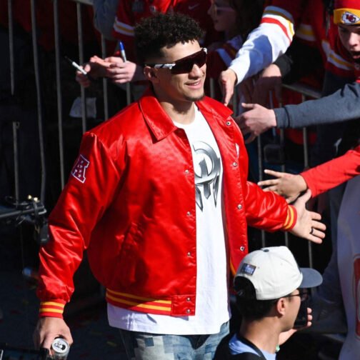 Patrick Mahomes Super Bowl LVIII Kansas City Chiefs Jacket - Image 17