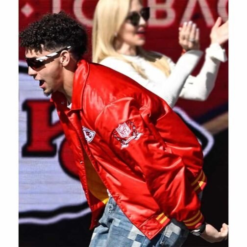 Patrick Mahomes Super Bowl LVIII Kansas City Chiefs Jacket - Image 18