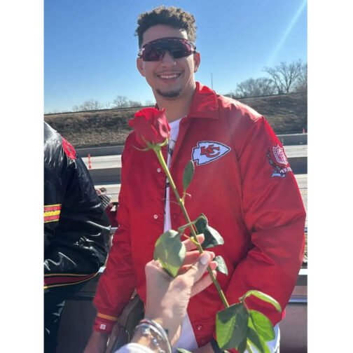 Patrick Mahomes Super Bowl LVIII Kansas City Chiefs Jacket - Image 22