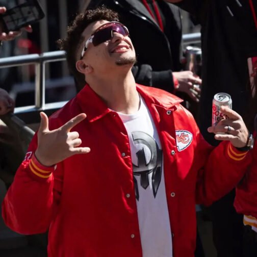 Patrick Mahomes Super Bowl LVIII Kansas City Chiefs Jacket - Image 23