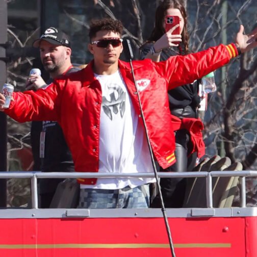 Patrick Mahomes Super Bowl LVIII Kansas City Chiefs Jacket - Image 24