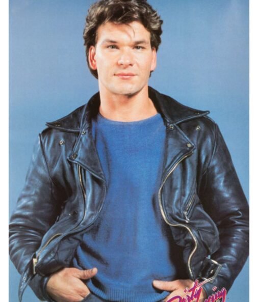 Johnny Castle Dirty Dancing Leather Jacket - Image 2