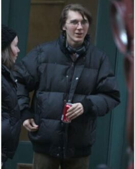 The Batman Paul Dano Puffer Black Jacket