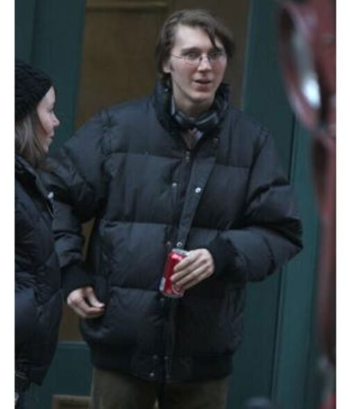 The Batman Paul Dano Puffer Black Jacket