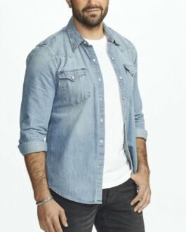 Jesse Metcalfe Fortress Blue Jacket