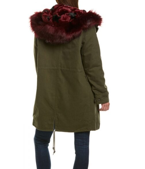 Peacemaker Danielle Brooks Cotton Green Parka - Image 3
