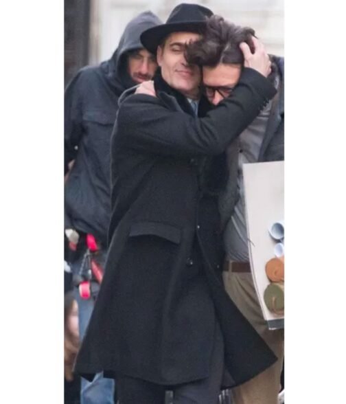 Pedro Alonso Money Heist Season 05 Black Wool Coat - Image 10