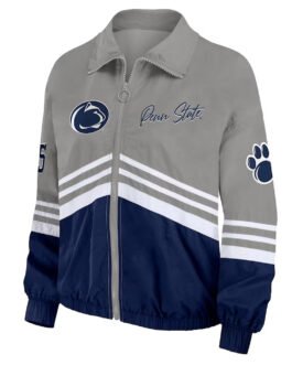 Penn State Nittany Throwback Windbreaker Jacket