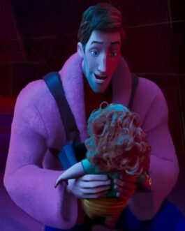 Peter B. Parker Spider-Man Across The Spider-Verse Pink Coat