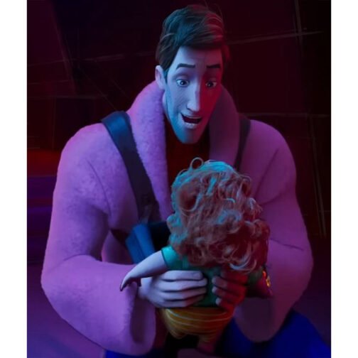 Peter B. Parker Spider-Man Across The Spider-Verse Pink Coat - Image 2