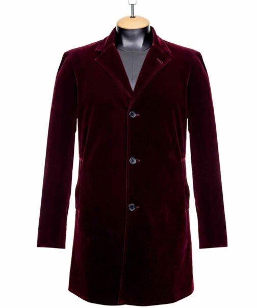 Peter Capaldi Twelfth Doctor Red Coat - Image 8
