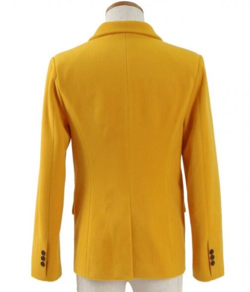 Tom Holland Spiderman Homecoming High School Yellow Blazer - Image 3