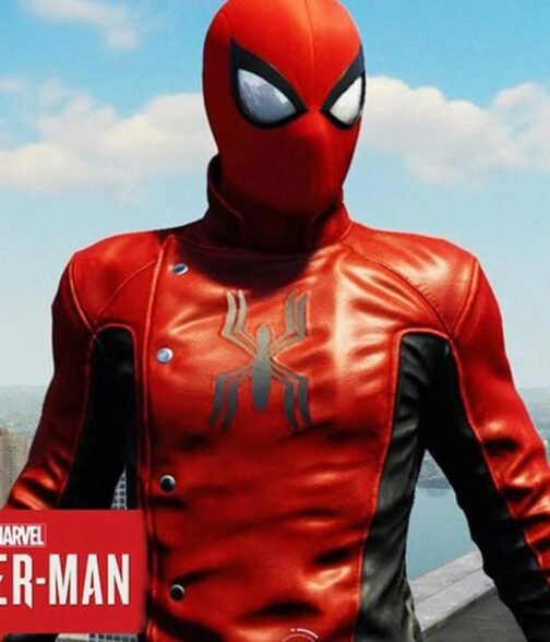 Spiderman The Last Stand Peter Parker Red and Black Jacket - Image 7