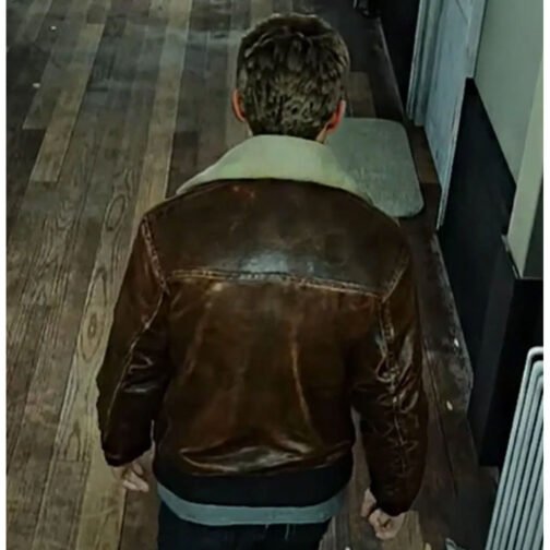 Peter Parker Spider-Man 2 PS5 Bomber Leather Jacket - Image 8