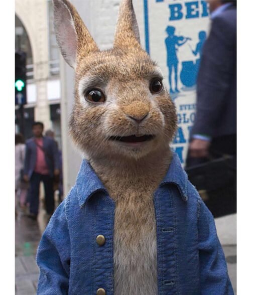 Peter Rabbit 2 The Runaway Denim Blue Jacket - Image 6