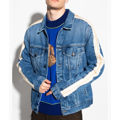 All American Homecoming Peyton Alex Smith Denim Jacket - Image 4