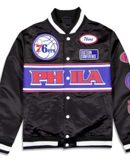 Philadelphia 76ers Rally Drive 2024 Jacket