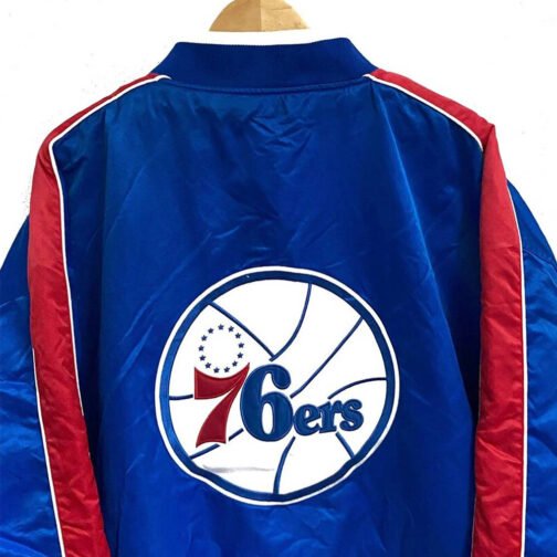 90’s Philadelphia 76ers Jacket - Image 6