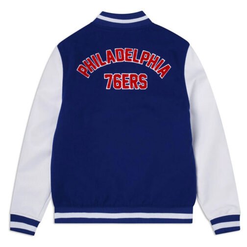 Philadelphia 76ers Eastern Conference Varsity Jacket - Image 2