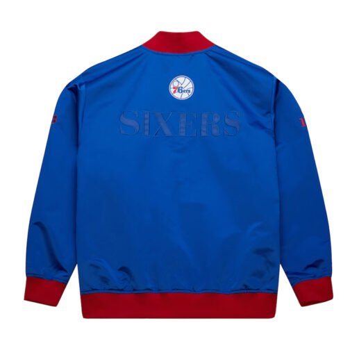 Philadelphia 76ers OG 3.0 Lightweight Royal Satin Jacket - Image 5