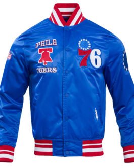 Philadelphia 76ers Retro Classic Rib Jacket