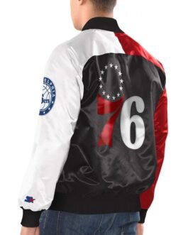 Starter Tricolor Philadelphia 76ers Jacket
