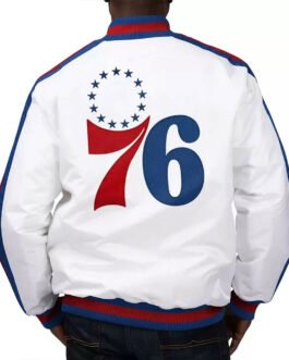 Philadelphia 76ers The Defensive White Jacket