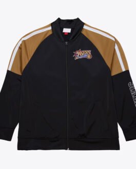 Philadelphia 76ers Color Blocked Full-Zip Track Jacket