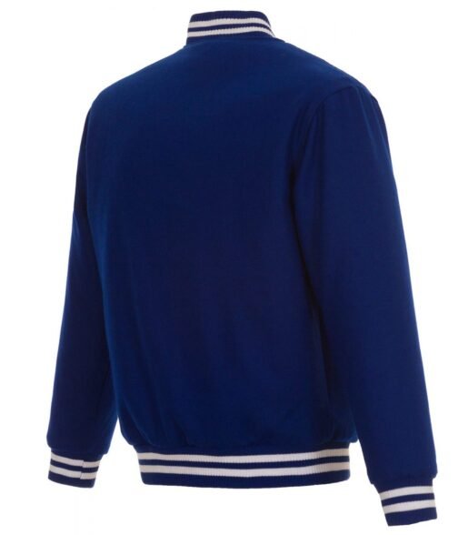 Varsity Philadelphia 76ers Royal Blue Wool Jacket - Image 2