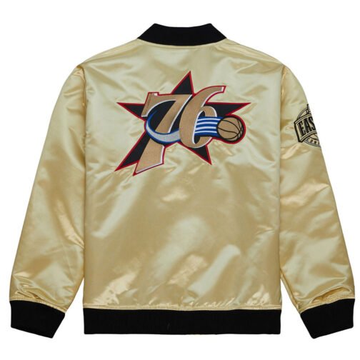 Philadelphia 76ers Vintage Logo Team OG 2.0 Jacket - Image 2