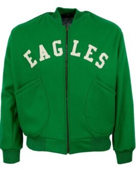 Varsity Philadelphia Eagles 1947 Green Wool Jacket