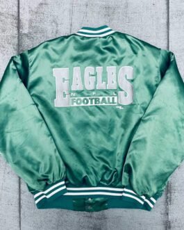 Philadelphia Eagles 1990’s Spellout Bomber Jacket