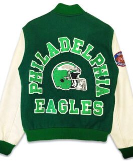 Philadelphia Eagles 80’s Varsity Jacket