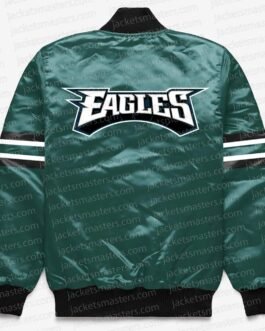Philadelphia Eagles Button Down Green Jacket
